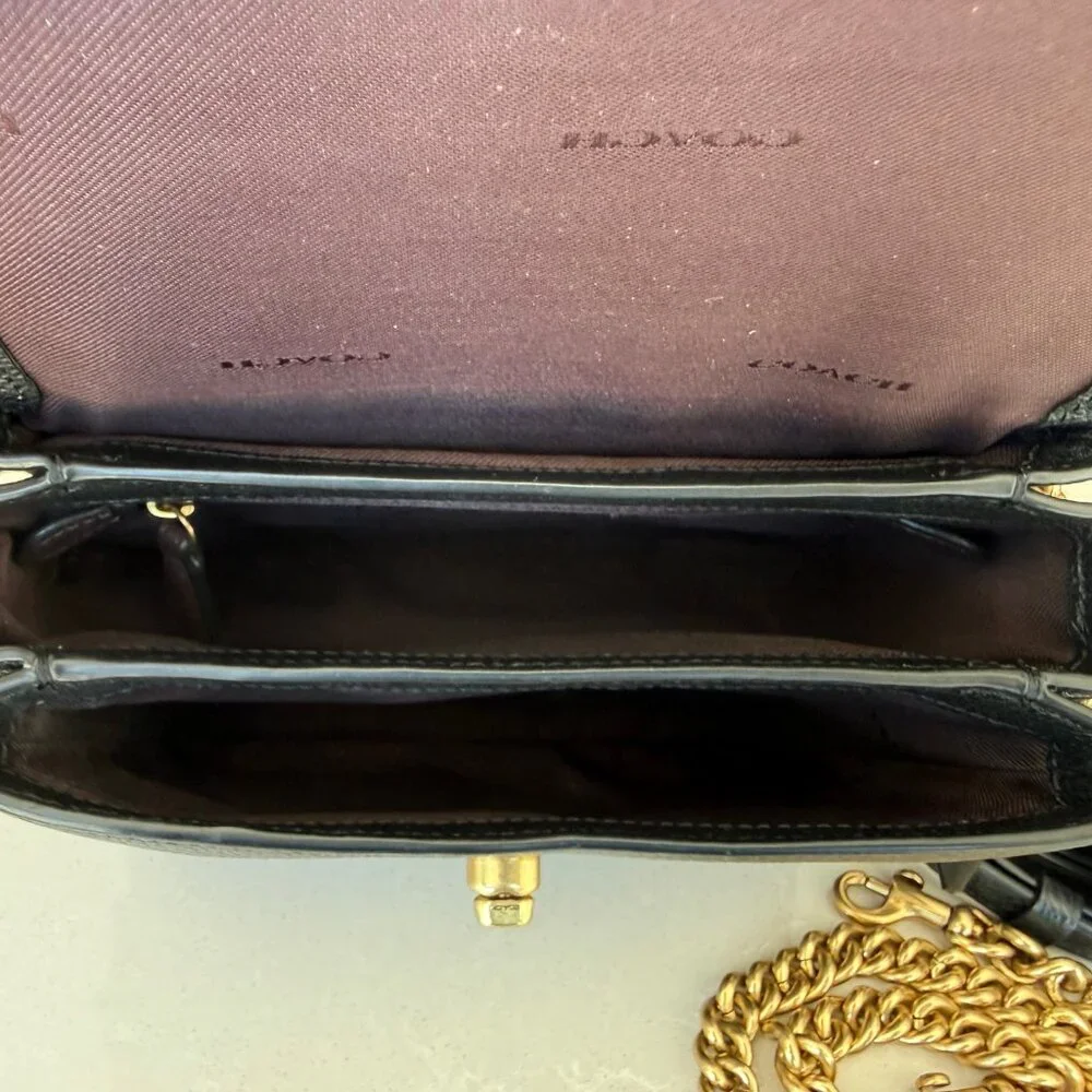 Coach Black Cassie 19 Crossbody - Picture 10 of 13